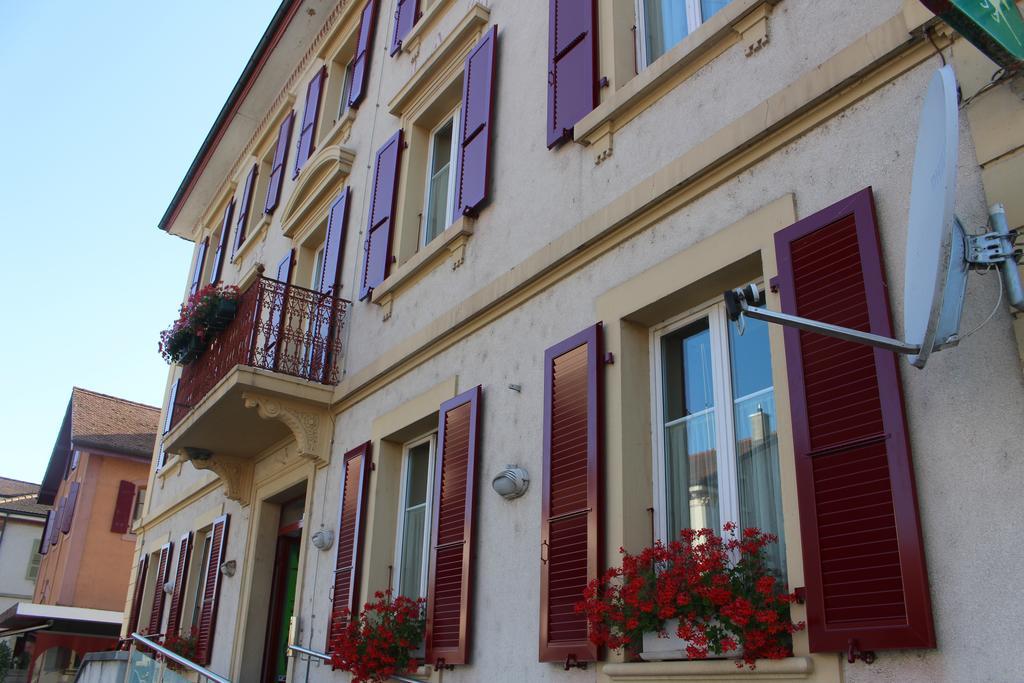 Hotel De La Gare Yvonand ภายนอก รูปภาพ
