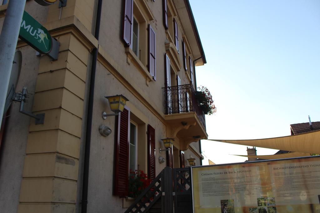 Hotel De La Gare Yvonand ภายนอก รูปภาพ