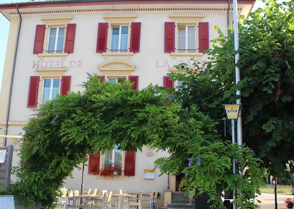 Hotel De La Gare Yvonand ภายนอก รูปภาพ